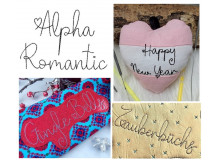 16. Dezember: Stickserie - Alpha Romantic